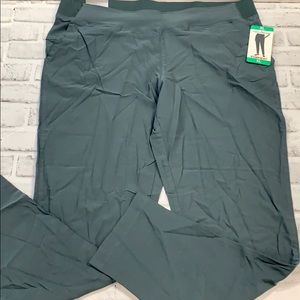 32 Degrees Fleece Lined Pants Nocturnal Teal